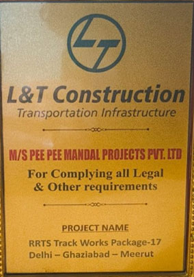 L&T Construction Compliance Excellence Award